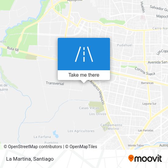 Mapa de La Martina