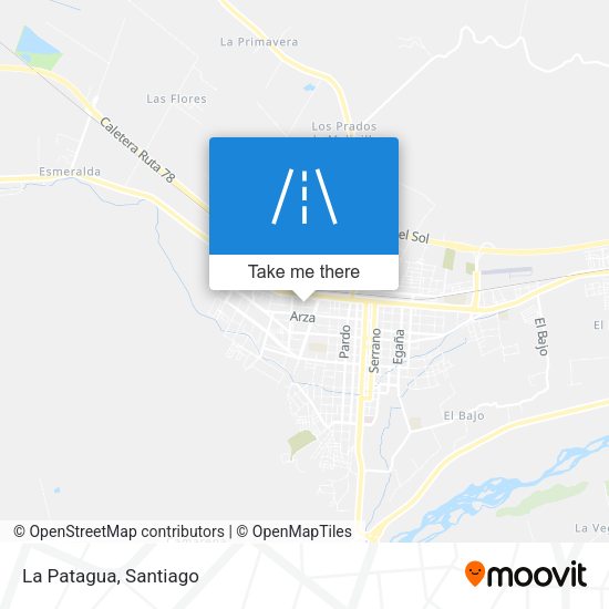 Mapa de La Patagua