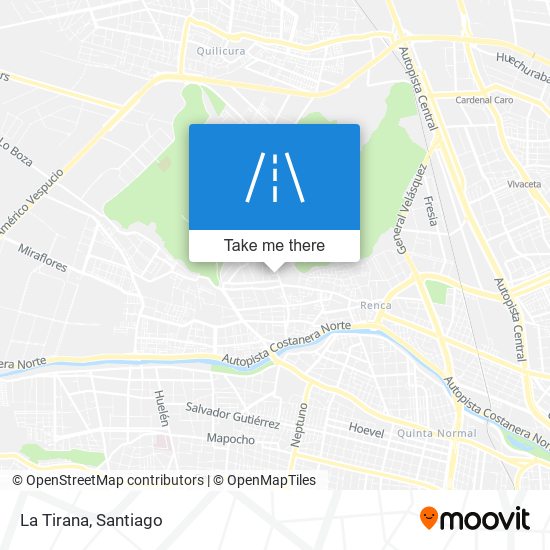 La Tirana map