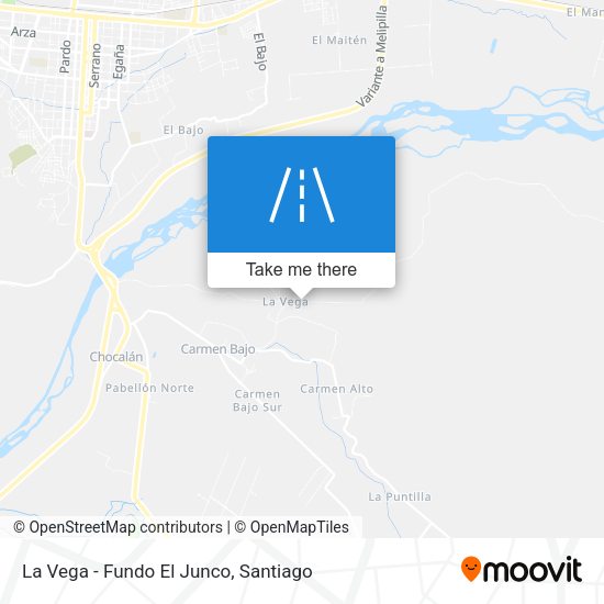 Mapa de La Vega - Fundo El Junco