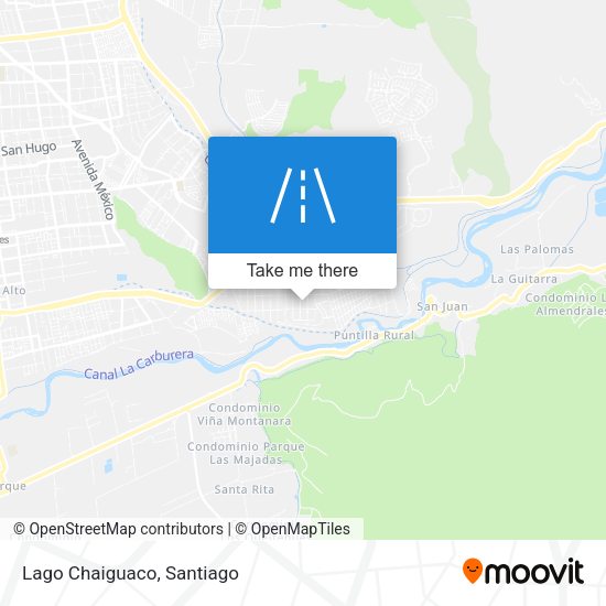 Mapa de Lago Chaiguaco