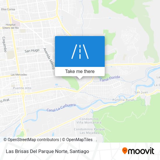 Las Brisas Del Parque Norte map