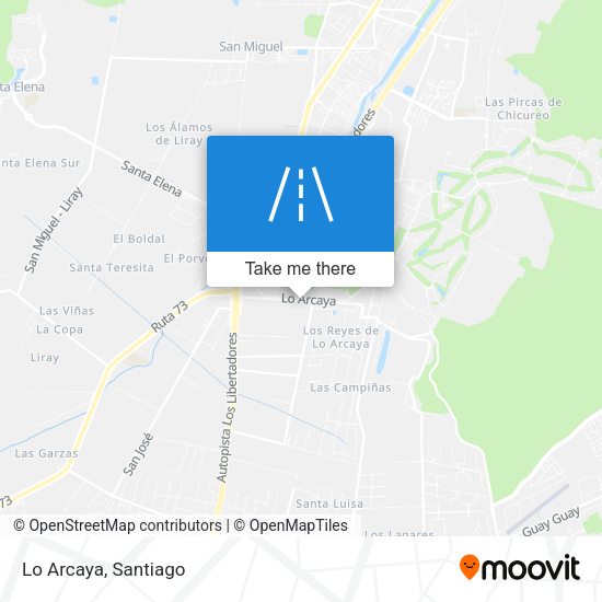Mapa de Lo Arcaya