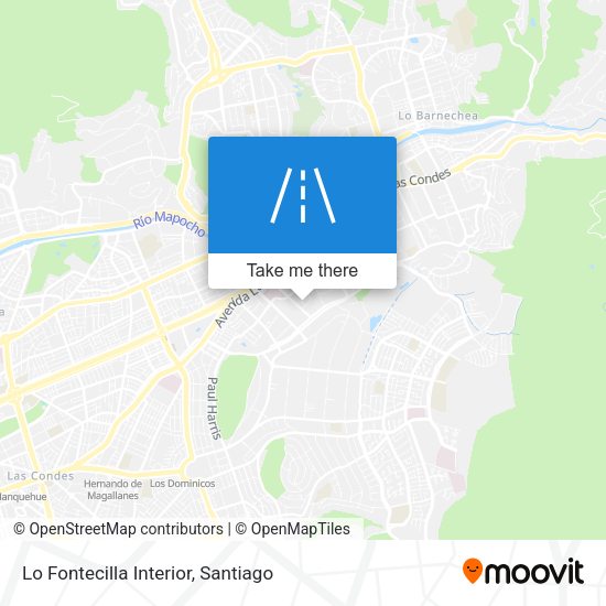 Lo Fontecilla Interior map