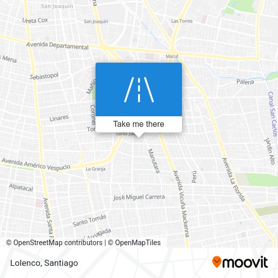 Mapa de Lolenco