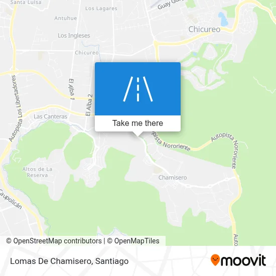 Lomas De Chamisero map