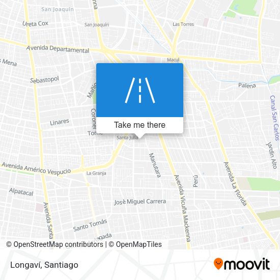 Mapa de Longaví