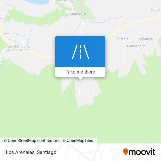 Mapa de Los Arenales
