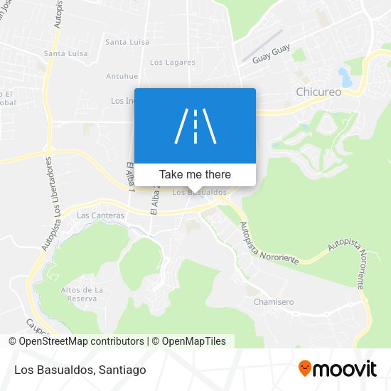 Mapa de Los Basualdos