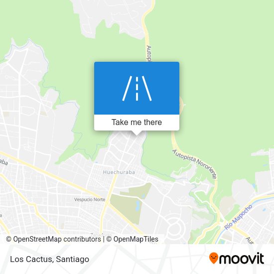 Mapa de Los Cactus
