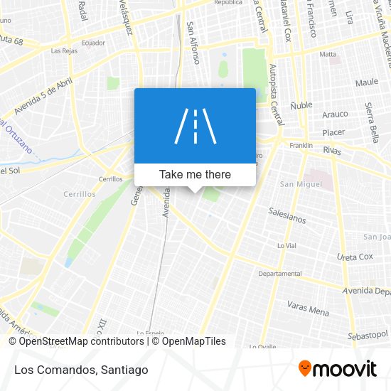 Mapa de Los Comandos