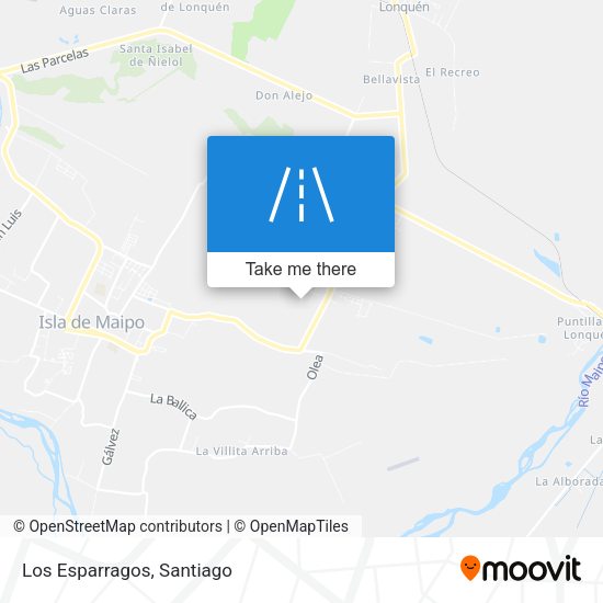 Mapa de Los Esparragos