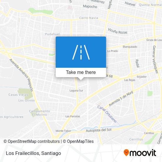 Mapa de Los Frailecillos