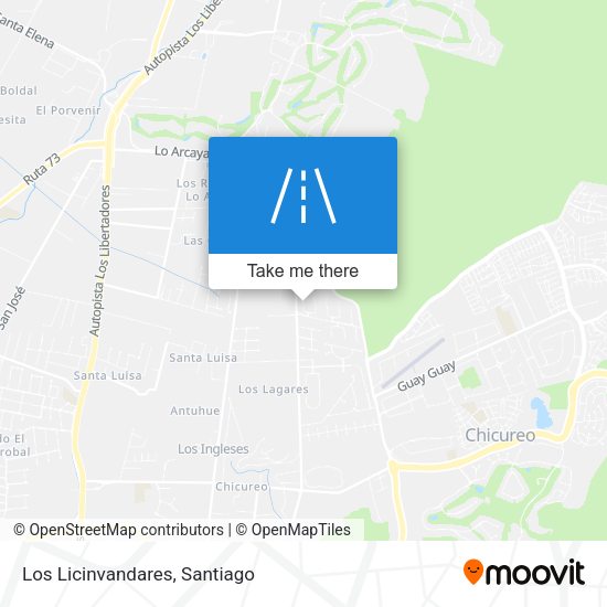 Mapa de Los Licinvandares