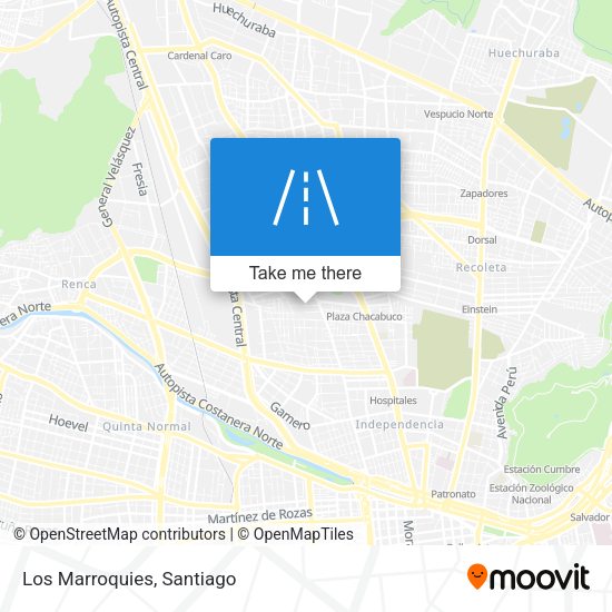 Mapa de Los Marroquies