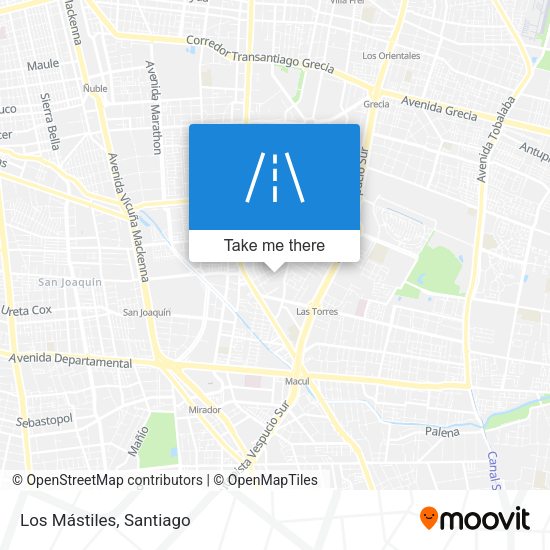 Mapa de Los Mástiles