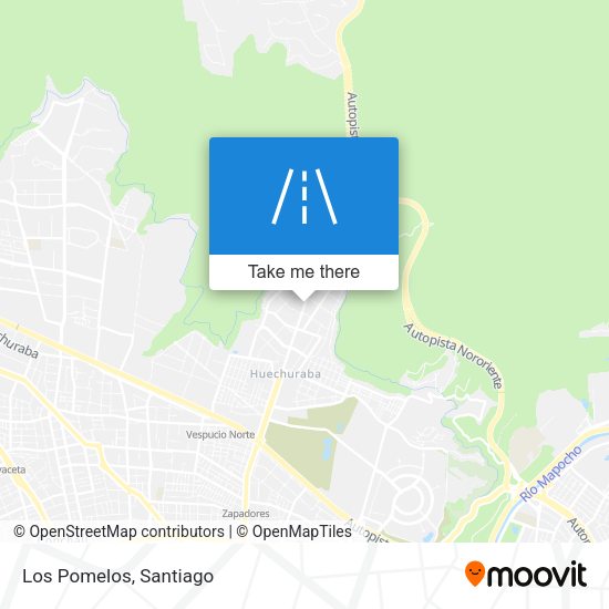 Mapa de Los Pomelos