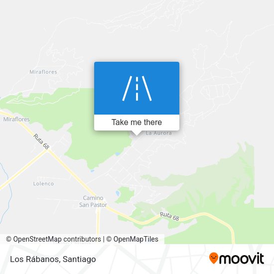 Mapa de Los Rábanos
