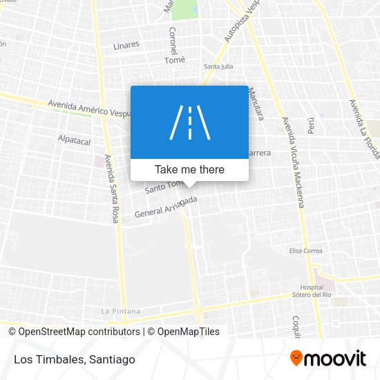 Mapa de Los Timbales