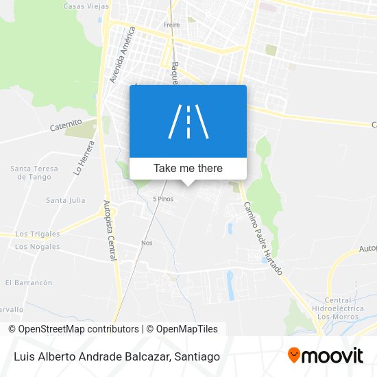 Mapa de Luis Alberto Andrade Balcazar
