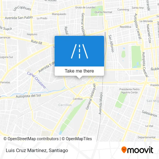 Luis Cruz Martínez map