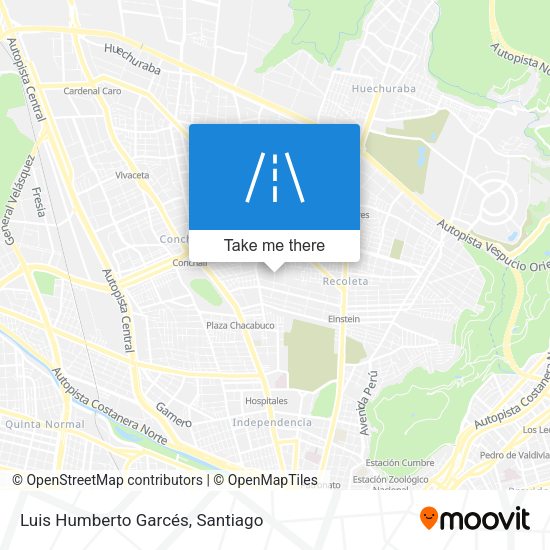 Luis Humberto Garcés map
