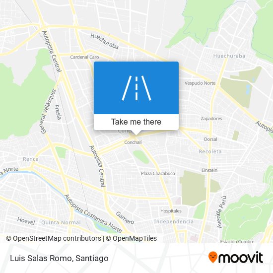 Mapa de Luis Salas Romo