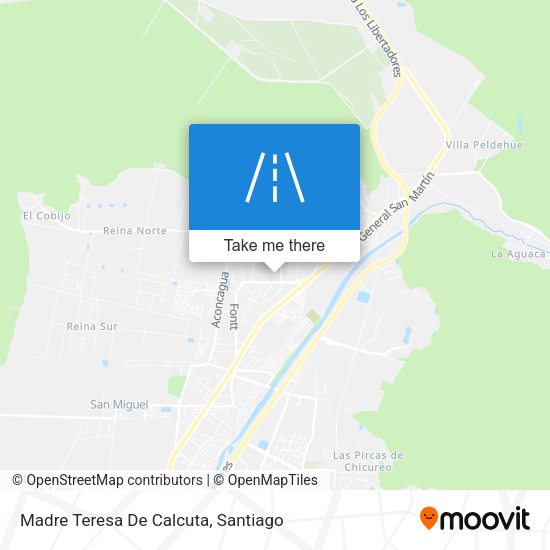 Madre Teresa De Calcuta map