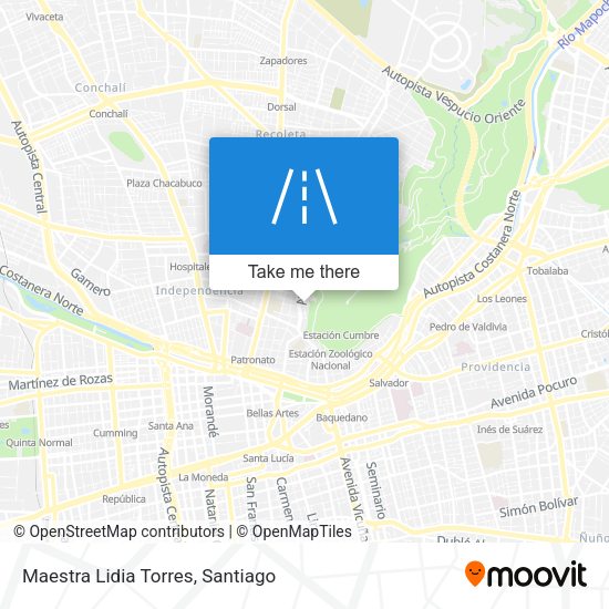 Mapa de Maestra Lidia Torres