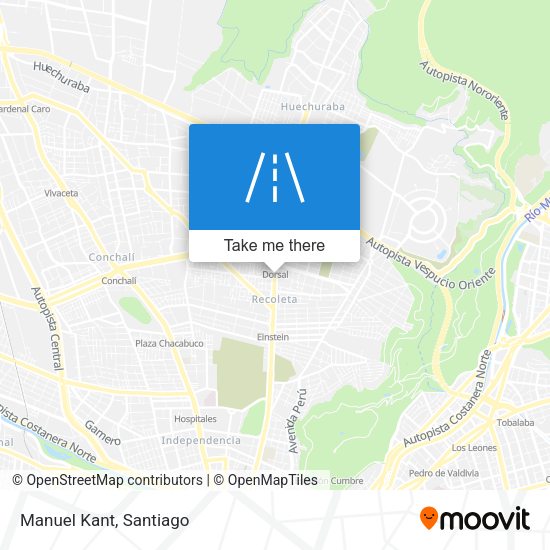 Mapa de Manuel Kant
