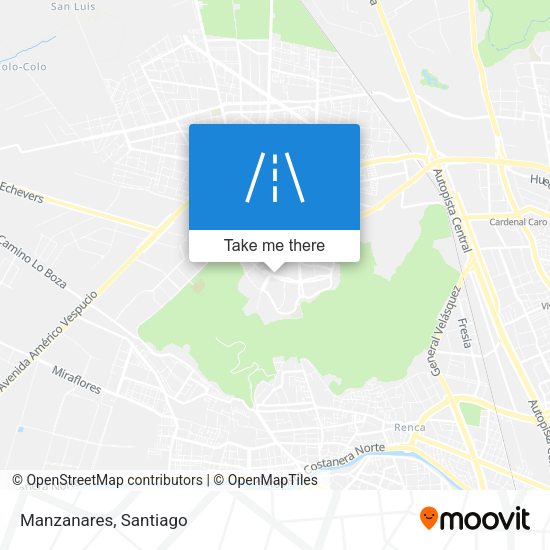 Mapa de Manzanares
