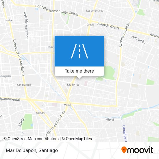Mapa de Mar De Japon
