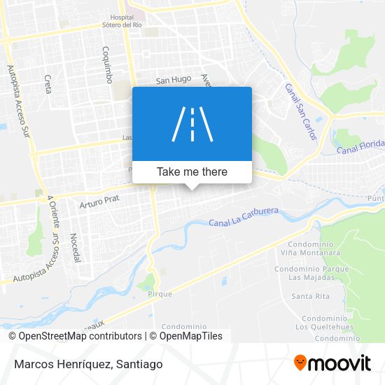 Mapa de Marcos Henríquez