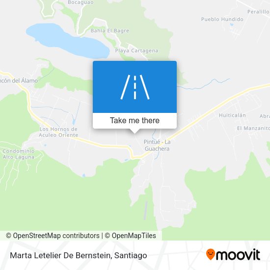 Mapa de Marta Letelier De Bernstein