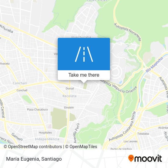 Mapa de María Eugenia