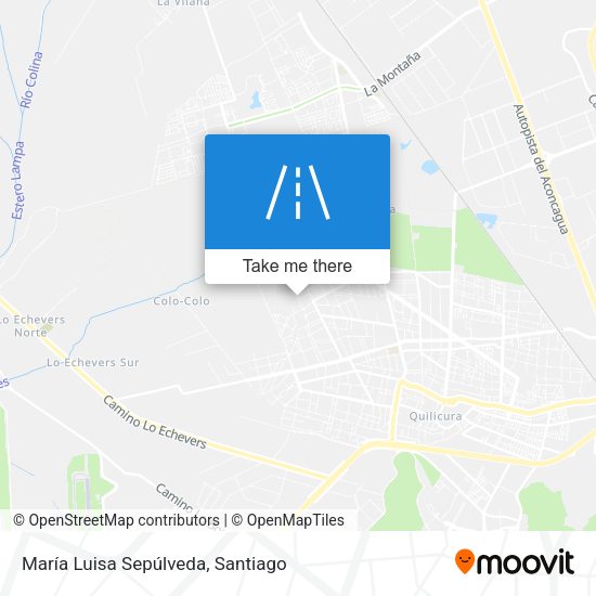 María Luisa Sepúlveda map