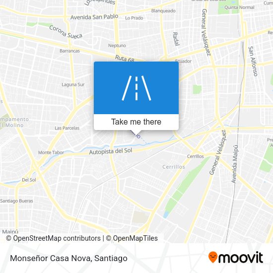 Monseñor Casa Nova map