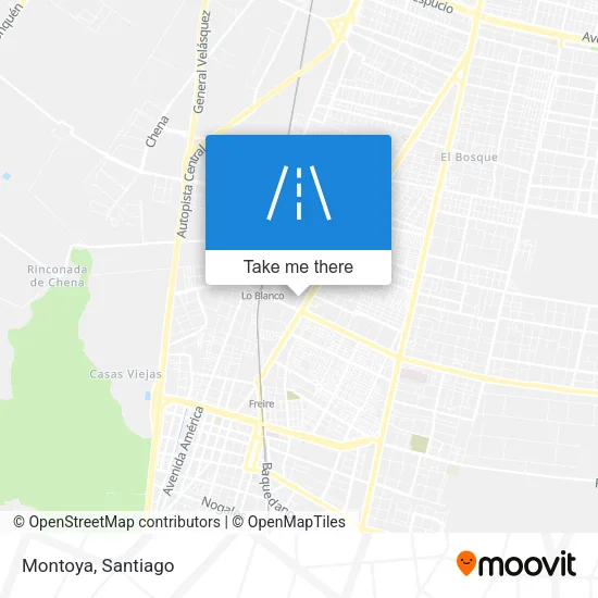 Mapa de Montoya