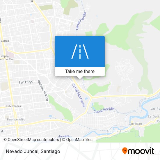 Mapa de Nevado Juncal