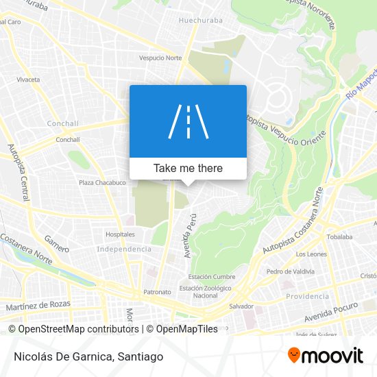 Nicolás De Garnica map