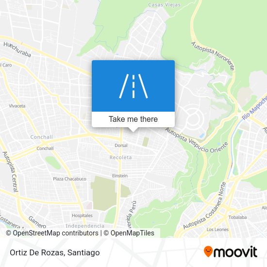 Mapa de Ortiz De Rozas