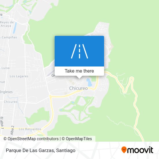 Mapa de Parque De Las Garzas