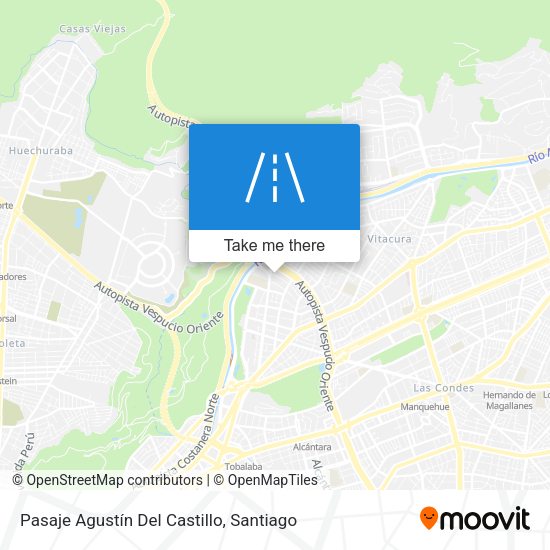 Mapa de Pasaje Agustín Del Castillo