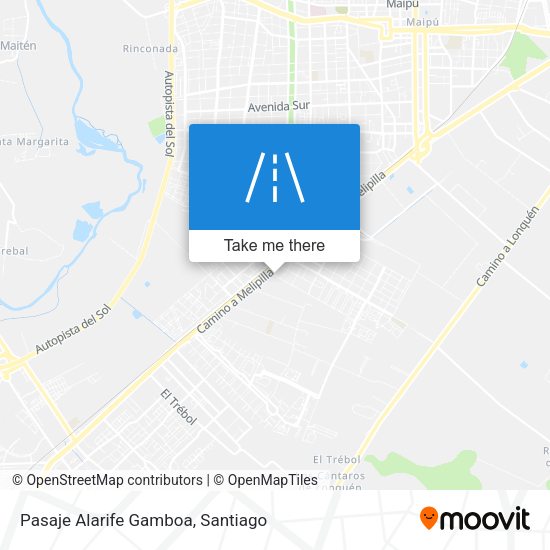 Mapa de Pasaje Alarife Gamboa