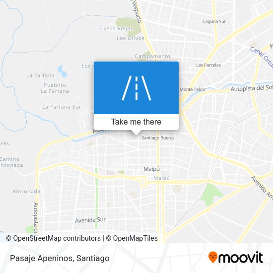 Mapa de Pasaje Apeninos