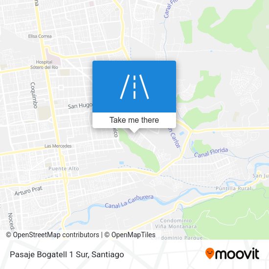 Pasaje Bogatell 1 Sur map