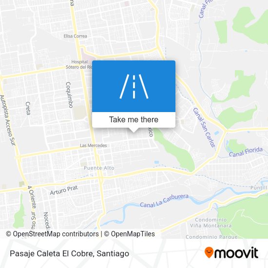 Pasaje Caleta El Cobre map