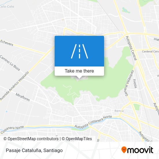 Mapa de Pasaje Cataluña