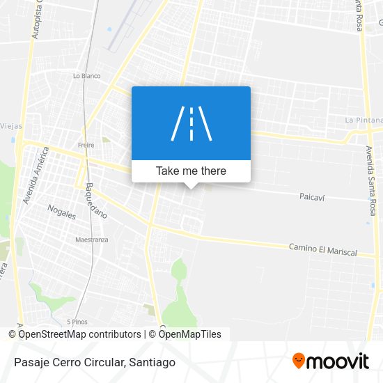Pasaje Cerro Circular map