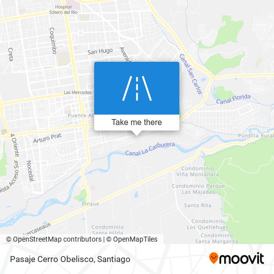 Pasaje Cerro Obelisco map